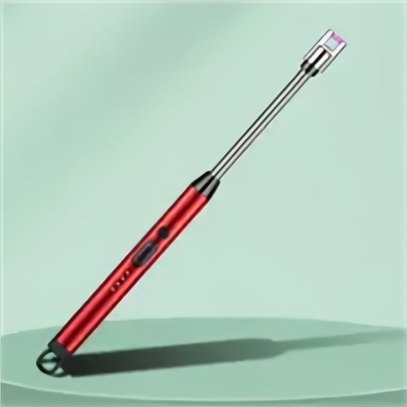 USB Fast-Charging Long-Lasting Pulse Igniter | Extended Heat-Resistant Metal Body | Multi-Scene Ignition Stick for Outdoor Camping Emergency