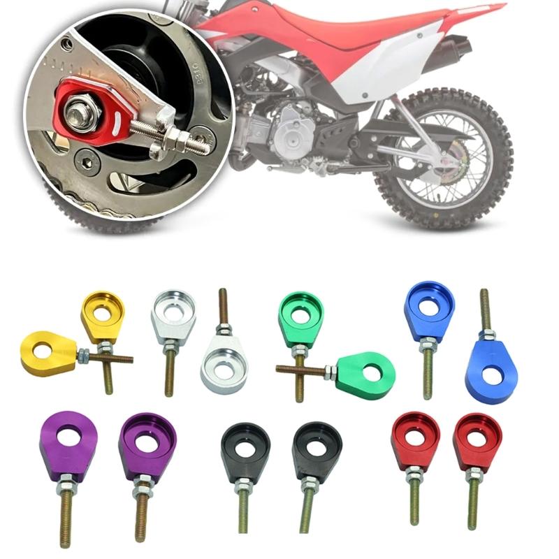 Universal Motorcycle Adjuster Replacement 12/15mm Chain Tensioner Adjuster Chain Tensioner for CRF 50 70 Bike Scooter