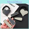Stylish And Versatile Heart Shaped Hair Tie And Duckbill Clip Set For Women