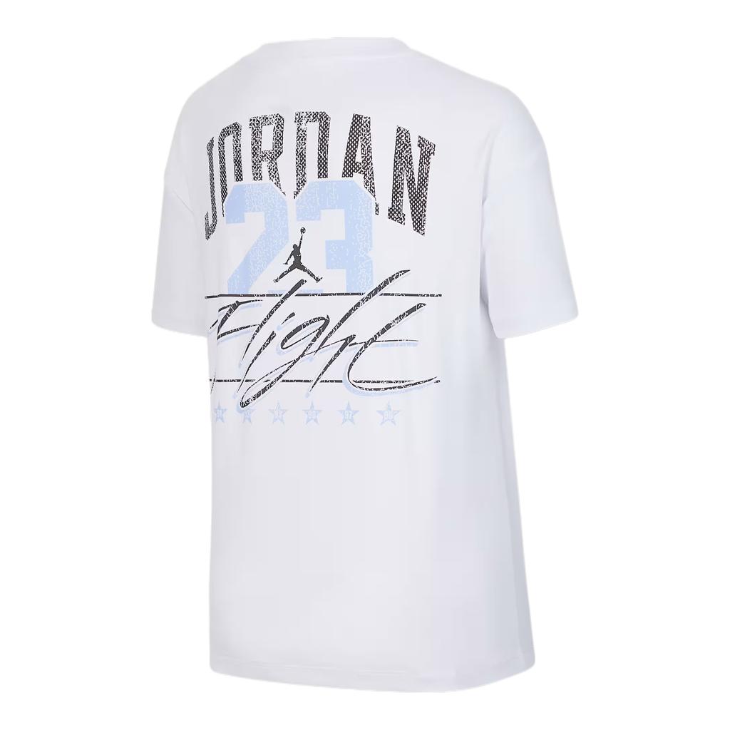 Jordan Flight T-Shirt College Style Fashion Classic Versatile Skin-Friendly Short Sleeve Kids Tops IO5859-100