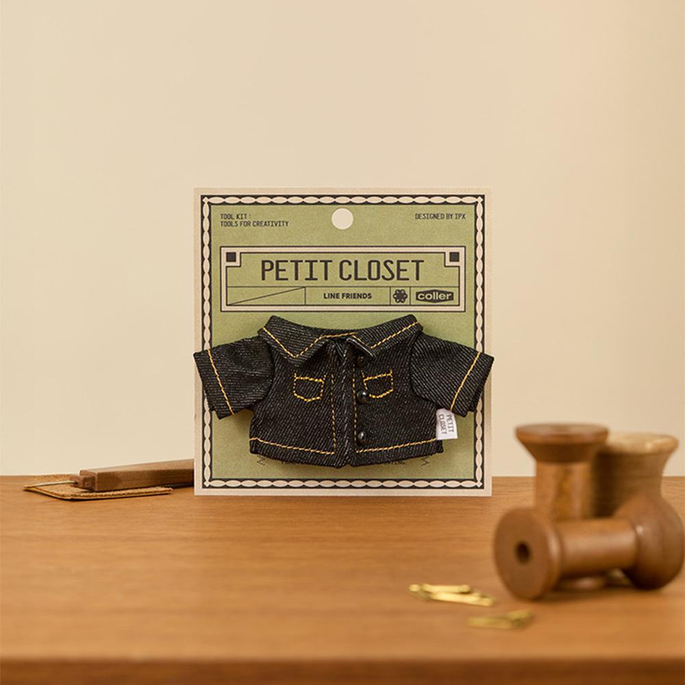 LINE FRIENDS Petit Closet Indigo Denim Jacket