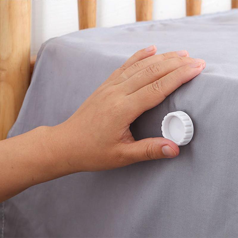 4pcs Bed Sheet Holders For Corners Adjustable Fitted Sheet Keepers Household Invisible Bed Sheet Holder Non-Slip Gripper