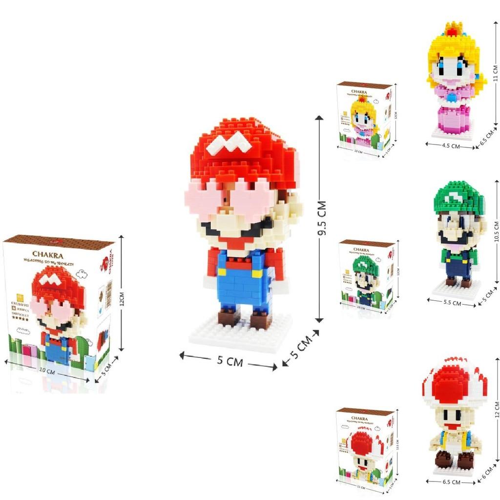Super Mario Bros Plastic Puzzle Toy For Kids Educational Building Blocks Gift