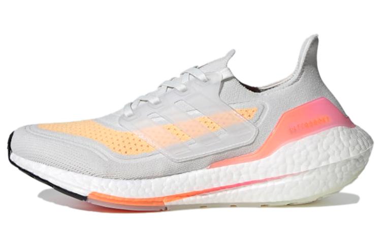UltraBoost 21 Wmns Adidas White Acid Orange Women s FY0400 36⅔