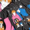 Sommer Give Anime Unisex T-Shirt, Haruki Nakayama Ritsuka Uenoyama Miyano T-Shirt Herren Rundhals Kurzarm Shirt