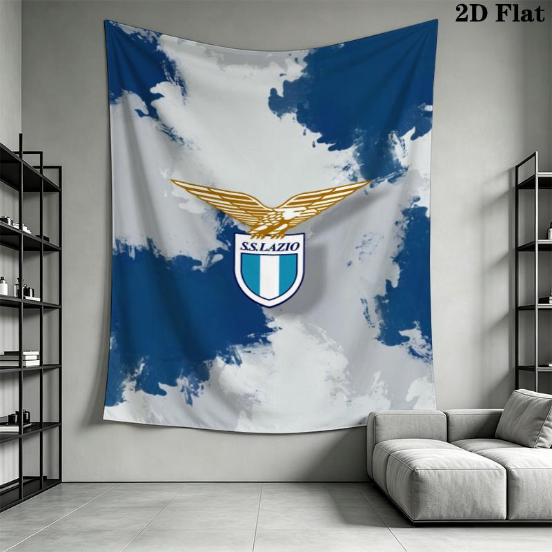 Lazio Wall Tapestry Aesthetic Wall Hanging Printed Fabric Blanket Decorative Tapestries for Bedroom Living Room Home Decor