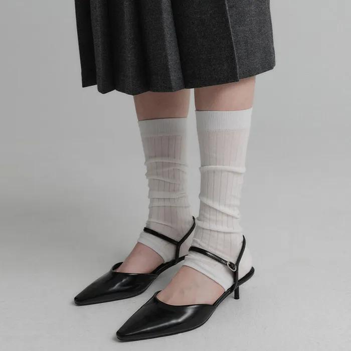 Mela Knee-High Socks / MELA KNEE HIGH SOCKS_3colors