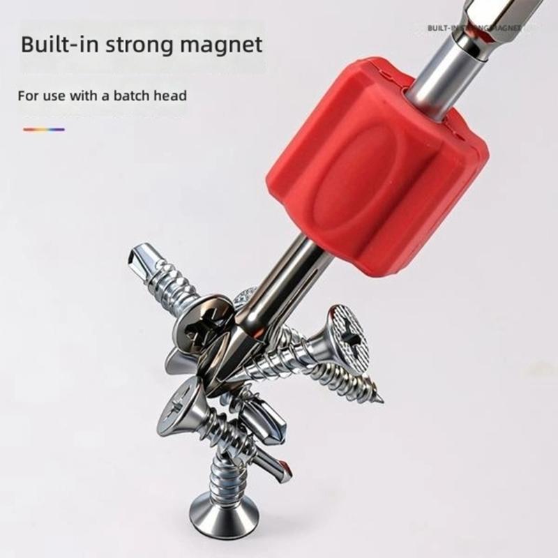 Magnetic Bit Holder Electric Magnetic Adapter Screwdriver Bit Head Strong Magnetic Adapter Bit Magnetizer Accessories