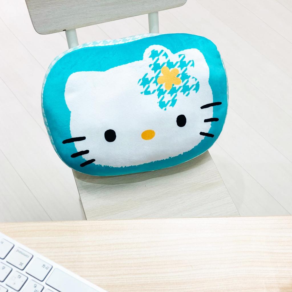 MORIPiLO Sanrio Hello Kitty Pute 32x23x10cm Karaktervarer Kroppspute Plysj Kaohana Grønn Morishita 4621607