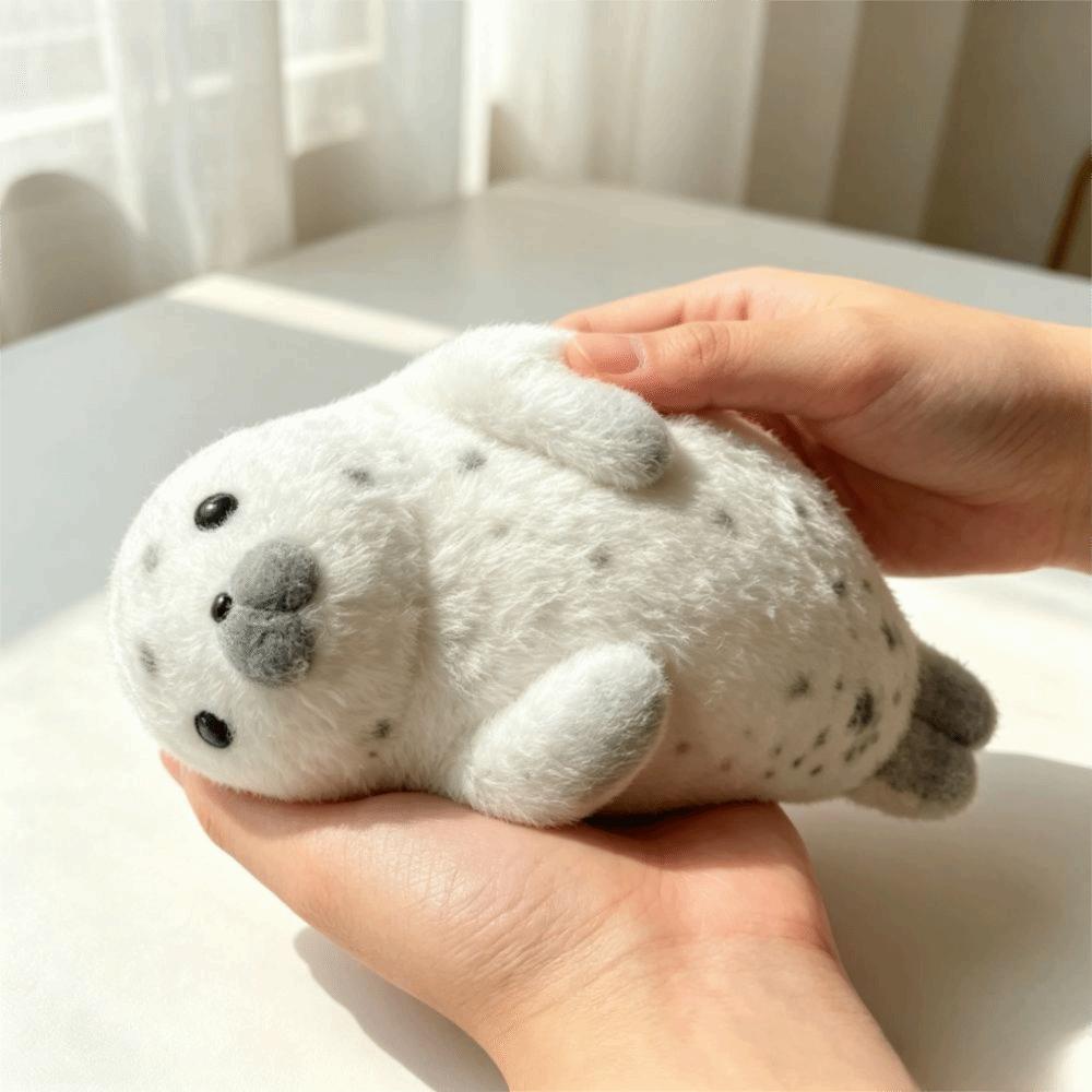 Realistic Seal Simulation Seal Squishy Toys Slow Rebound Simulation Seal Pinch Toy Office Toy