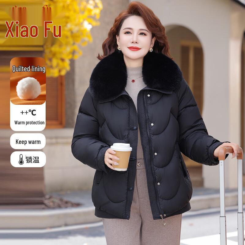 

Жіноче зимове пальто з підкладкою 2025 3XL