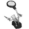 Soldering Station Magnifier Auxiliary Clip Stand Desktop Magnifying Glasses for Small Items Miniatures Projects