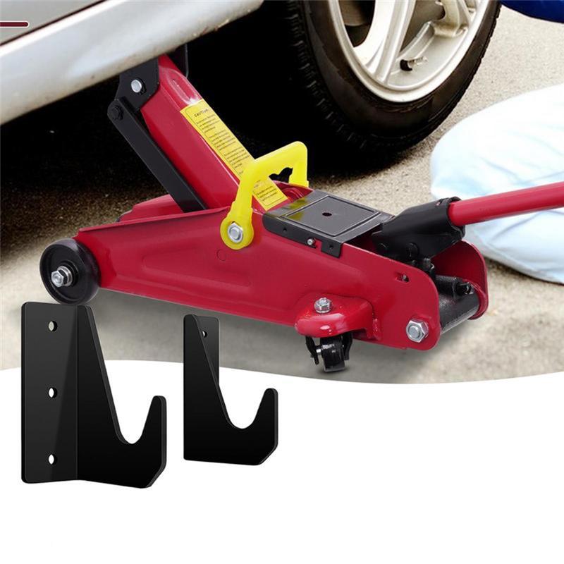 

Wall Storage Rack Jack Stand Wall Mount Garage Tool Rack Heavy Duty Car Hydraulic Trolley Jack Stands Holder NONE чёрный