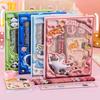 6 In 1 Stationery Set Primary School Children Learning Gift Box Pencils Kindergarten Birthday Gift Prizes Study Stationery Set