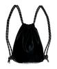 Other-Worldly Silver Ribbon Gym Sack [Black]