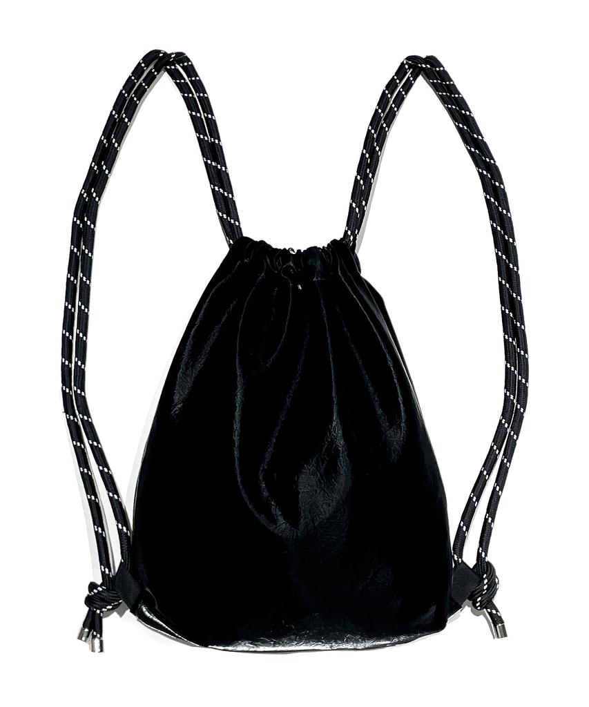 Other-Worldly Silver Ribbon Gym Sack [Black]