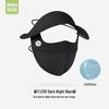 Gudeng Women's Ice Silk Sunscreen Mask: Breathable, UV-Protection, Summer Blush Face Mask with Eye Corner Protection (XKZ42)