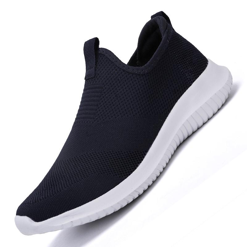 Fashion Summer Men Sneakers Slip On Men Casual Shoes Lightweight Comfortable Breathable Couple Walking Shoes Trainers Zapatos Hombre