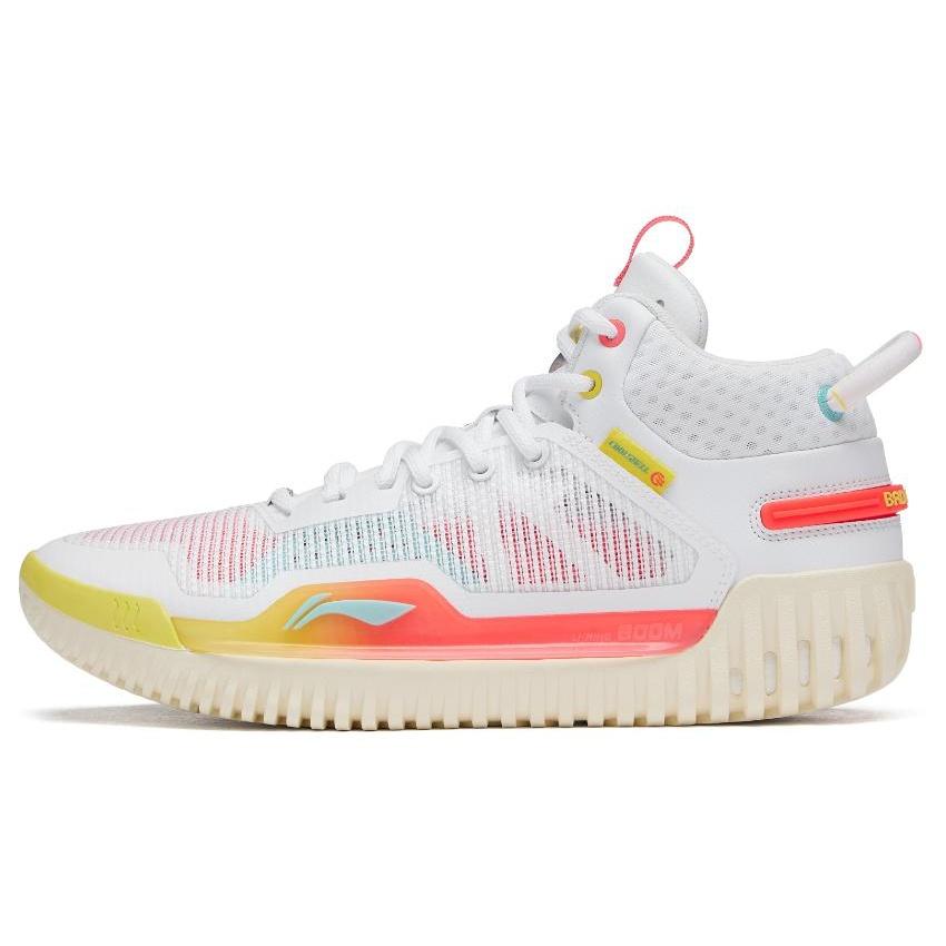 Li-Ning Badfive 3 White Yellow Men s ABFT005-2 EU 41