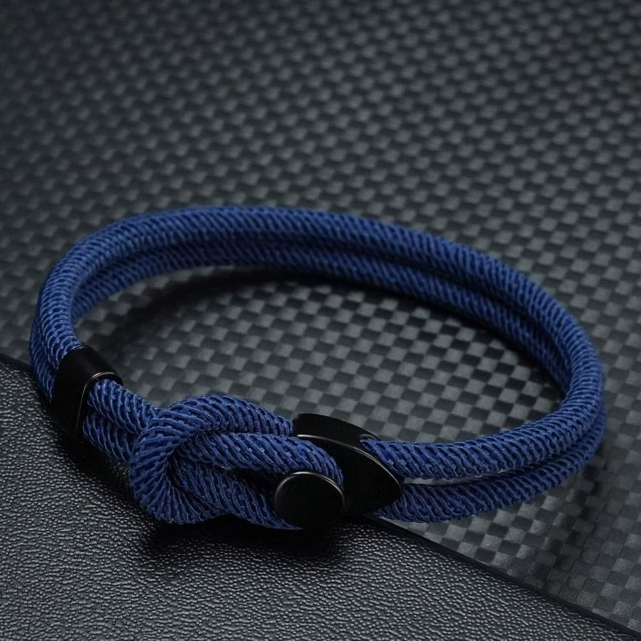 Neue 10 Farboptionen Herren Seilarmband Hohe Qualität Modischer Schmuck Geschenk für Männer Pulseras Tela Suerte Vielseitiges Zubehör