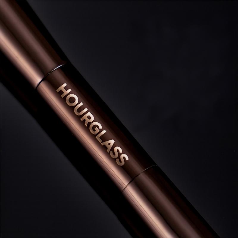 Hourglass Make-up Štetec - č. 18 Veil Štetec na púder Mäkké Vlákna Dvojitá Hlavička Púder Módny Dizajn Jednostranný Štetec