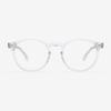 Alloaiweeo [Aloxrounz] Oversized Boston Frame Ara7107 C4 Transparent Clear