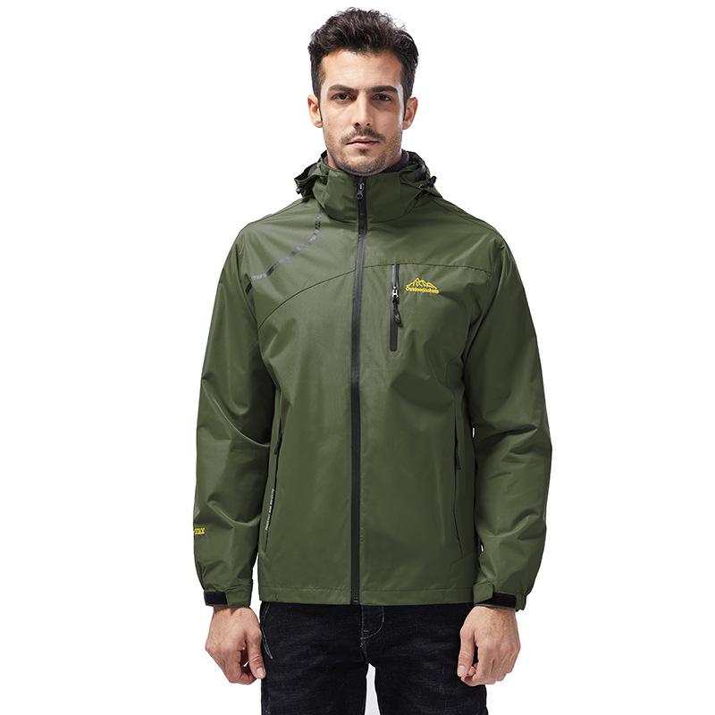 Unisex Autumn/Winter Lightweight Windbreaker Jacket for Outdoor Activities