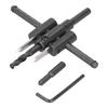 Adjustable Circle Hole Cutter Saw Kit Wood Drill Bit Round Cutting Woodworking DIY Tool