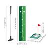 Putting Mat Golf Putting Mat For Kids Portable Golfing Equipment With Clubs Holes Balls Training Aid Toys For Indoor Backyard