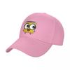 Flamby with Glasses Baseball Cap Wild Ball Hat Visor Tea Hat Foam Party Hat Designer Man Women's