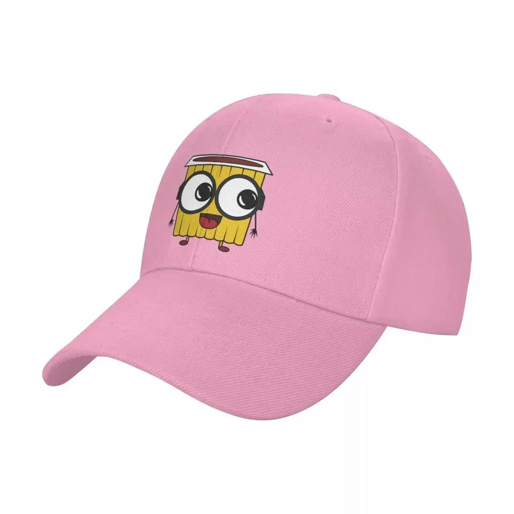 Flamby with Glasses Baseball Cap Wild Ball Hat Visor Tea Hat Foam Party Hat Designer Man Women's