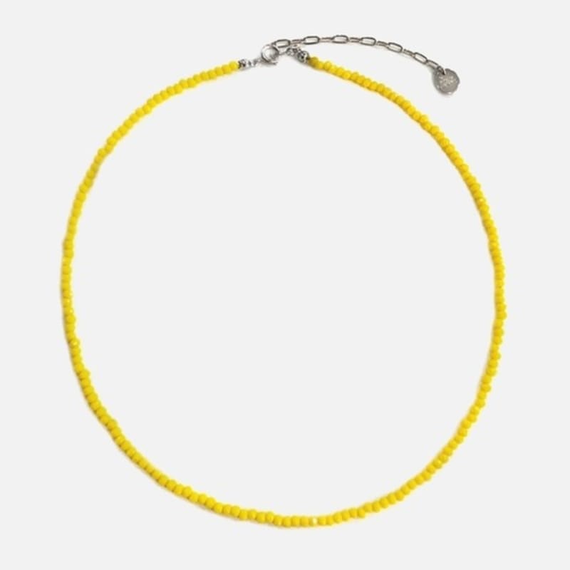 LOVE ME MONSTER [2 SET] Yellow Flower Necklace