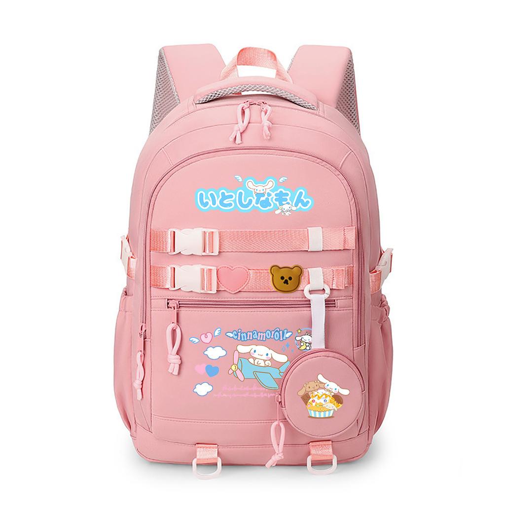 Big-Eared Puppy Cute Cartoon Printed Backpack College Style Primary And Secondary School Students Large-Capacity Schoolbag