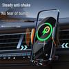 Smart Infrared Wireless Car Charger & Auto-Closing Phone Holder with Fast Charging