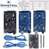 Mega2560 ATMEGA16U2 / Pro Mini MEGA 2560 Mega+WiFi R3 ATmega2560 CH340G Para Placa de Desenvolvimento Arduino UNO R3 WeMos ESP8266
