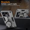For Infinix Note 40 Pro Plus 4G 5G Phone Case, For MagSafe Protector Ring 360 Rotate Kickstand Shockproof Cover