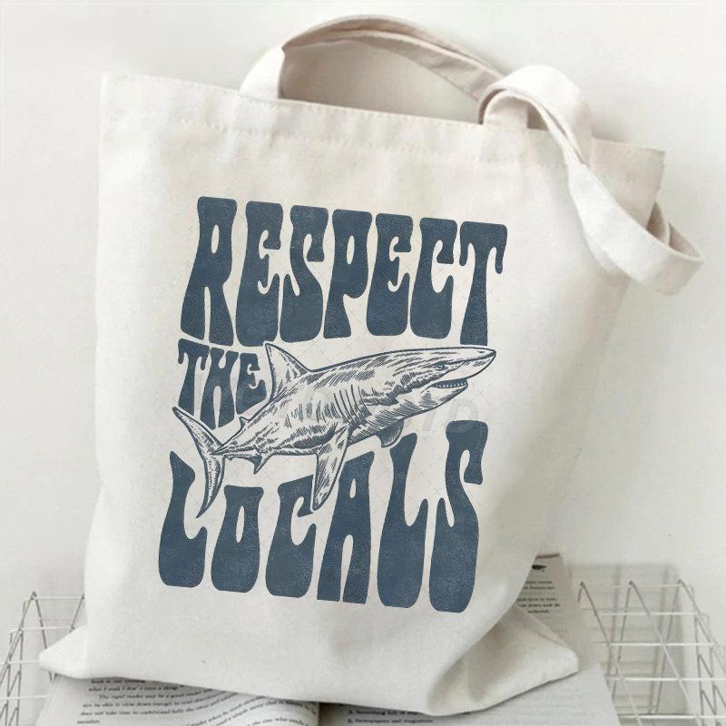 Ocean Animal Trend Shoulder Bag Daily Versatile Commuter Student Tutoring Bag