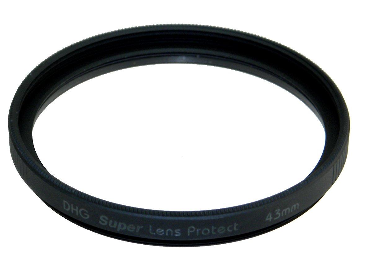 

Marumi Super Lens Protect 43mm DHG Lens Thin Made in Japan Filter, Water-Repellent, Dirt-Resistant, Frame, чорний