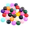 New Style 40pcs 12mm Mix Colors Flat Back Resin Cabochons Cameo Fit 12mm Cameo Base Cabochons For Charms Bracelet Necklace