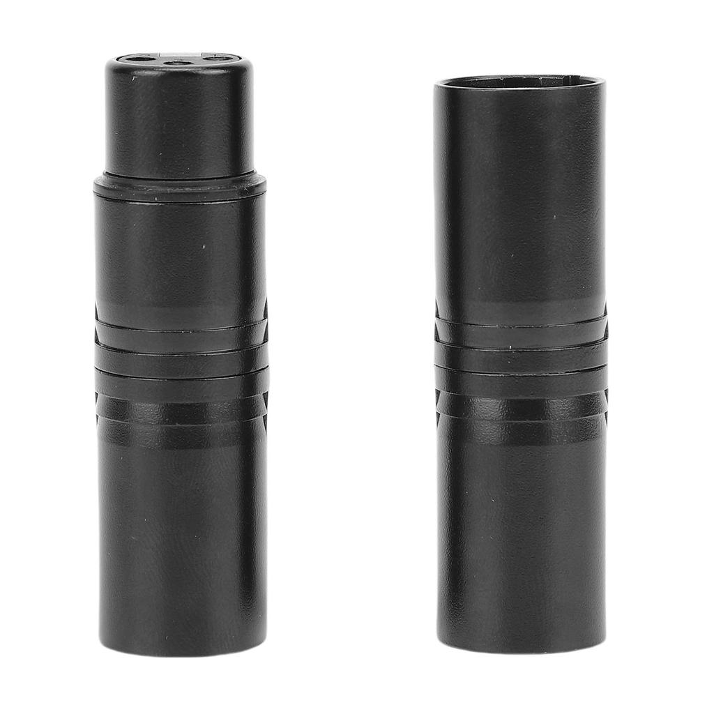 XLR Adapters Male to Male and Male to Female 3 PIN Balanced XLR Coupler Connector for Live Streaming Studio Stage