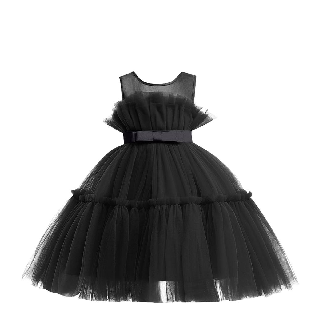 Baby Girls Princess Bridesmaid Pageant Gown Birthday Party Wedding Dress