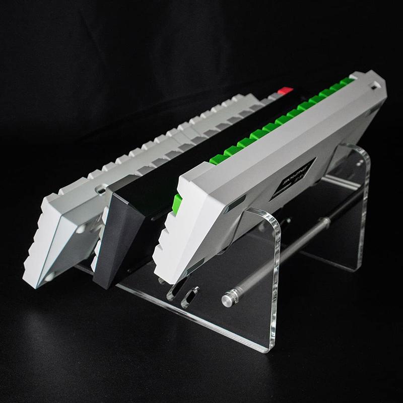 Keyboard Display Stand Transparent Acrylic Keyboard Holder Compute Mechanical Keyboard Storage Stand For Room Exhibition Halls