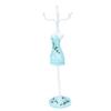 Lady Figure Necklace Stand Jewelry Organizer Display Stand Rotating Detachable Storage Rack4#