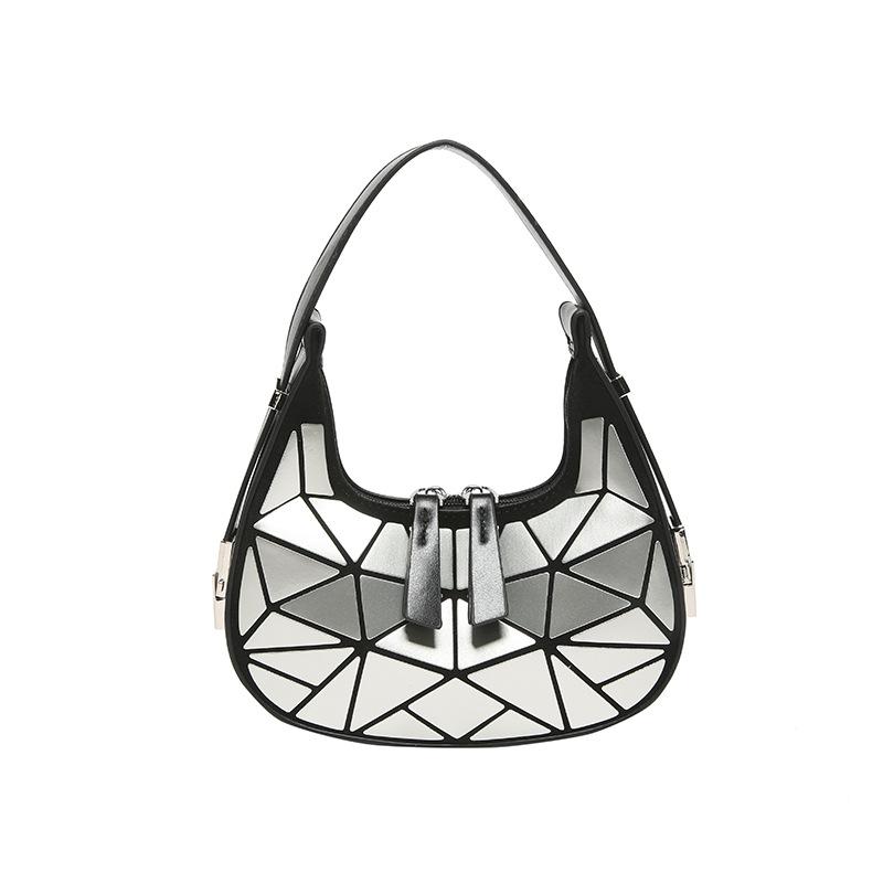 Matte black crossbody bag for women geometric bags women's messenger bags shoulder bags new designer bags