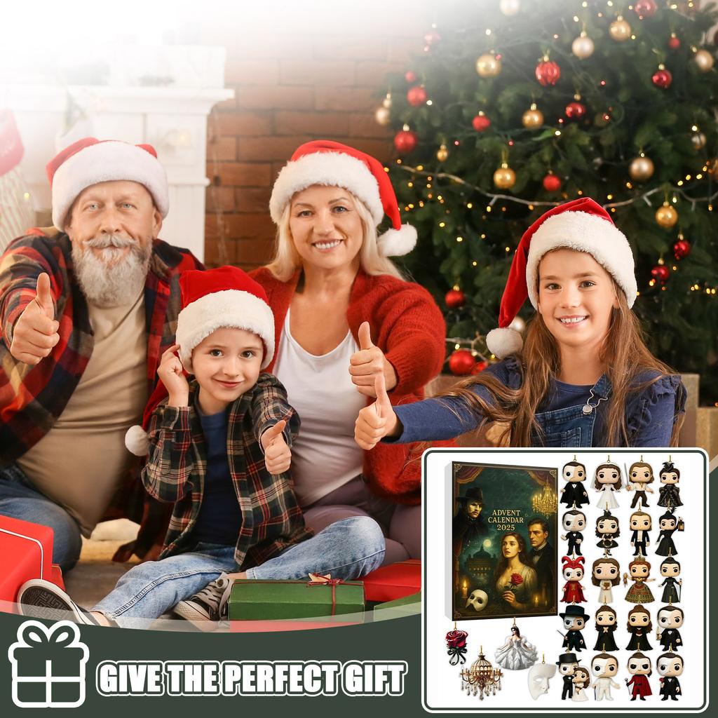 Advent Calendar Contains 24 Gifts, Cute Figures Doll Advent Calendar, Countdown Calendar With Surprise Toys, Collectible Figures Gift For Kids