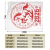 Year Of The Horse - Chinese New Year Plush Blankets Awesome Throw Blanket for Sofa Bedding Lounge 125*100cm Bedspreads,