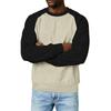Men's Round Neck Fleece-Lined Thick Solid Color Sweatshirt