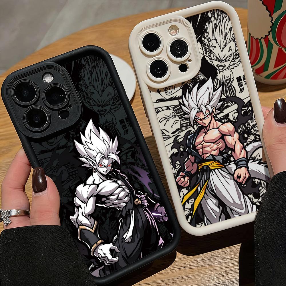 Black Anime Super Saiyans Hot Phone Case For IPhone 17e 17 16e 16 15 14 13 12 11 Air Pro Max Mini XR XS Plus Soft TPU Back Cover