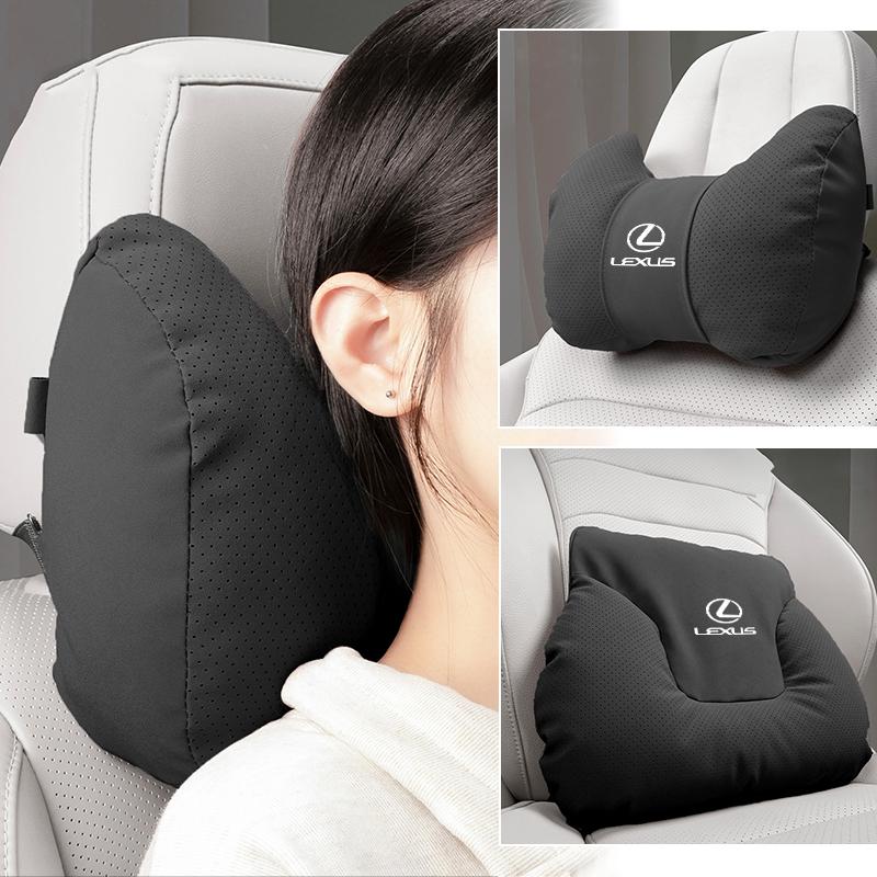 Car Seat Headrest Pillow Lumbar Support Cushion Protective Waist For Lexus UX250h RX450h CT200h RX400h NX300h RX350 RX300 GX470