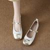 638-18 Mary Jane Damenschuhe 2025 Herbst neue flachsohlige Einzelschuhe flache Ballerinas Sommerschuhe